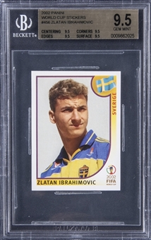 2002 Panini World Cup #456 Zlatan Ibrahimovic - BGS GEM MINT 9.5 (Highest Graded Pop 1 of 6) 